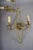 Vintage Polished Brass Wall Sconces by Maison Baguès, 1950s, Set of 3 For Sale - Image 15 of 16
