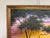 M Gordon Signed Oil Painting Tropical Sunset Seascape Ocean Landscape Framed For Sale In Jacksonville, FL - Image 6 of 12