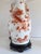 Brick Red Vintage Mid 20th Century Foo Dog Motif Chinese Porcelain Table Lamps-a Pair For Sale - Image 8 of 12