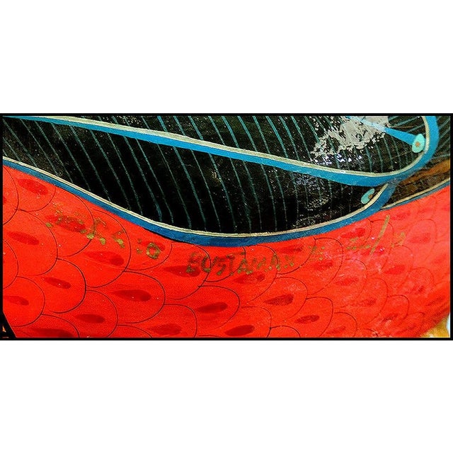 Figurative Late 20th Century Parrot, Sergio Bustamante For Sale - Image 3 of 3