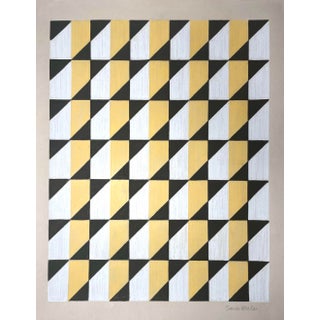 Mixed Media Geometric Pattern Art For Sale