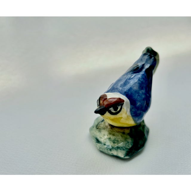 Ceramic Stangl Birds "Nuthatch" Glazed Pottery Figurine For Sale - Image 7 of 14