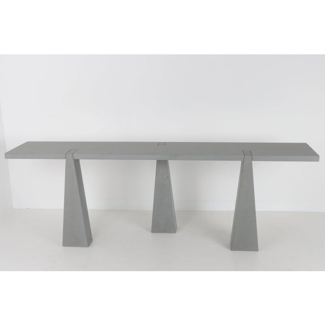 Inca Console by Angelo Mangiarotti for Skipper, in Very Good conditions. Designed 1970 to 1979 This piece is attributed to...