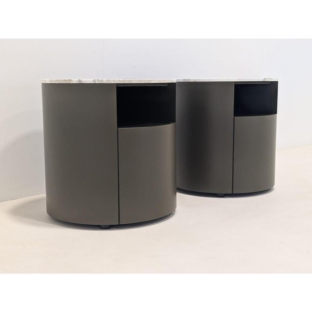 Onda Nightstands from Poliform, Set of 2 For Sale - Image 11 of 13