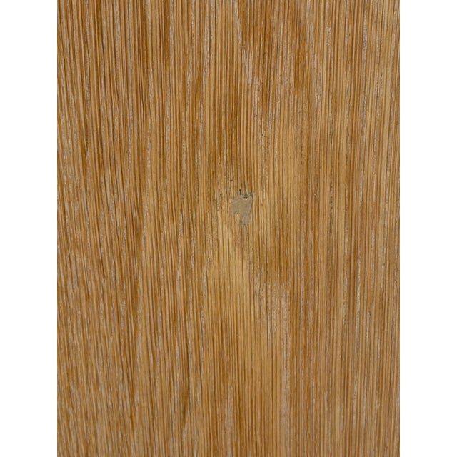 Mid-Century Danish Brutalist Oak Display Cabinet from Henning Kjærnulf, 1960s For Sale - Image 11 of 14