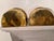 Late 20th Century Vintage Mid-Century Brass Wall Pocket Planters - A Pair For Sale - Image 5 of 7