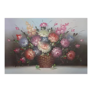 Pastel Flowers in Basket (1), Chuju Sheng