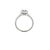 Early 21st Century Neil Lane 1.00ctw Pear Diamond Halo Engagement Ring 14k White Gold Size 6.75 For Sale - Image 5 of 6