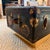 Vintage R.L. Macy Steamer Trunk on Base For Sale In Washington DC - Image 6 of 14