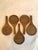 Pickle Ball Tennis Racket Coasters Mid Century For Sale - Image 9 of 9
