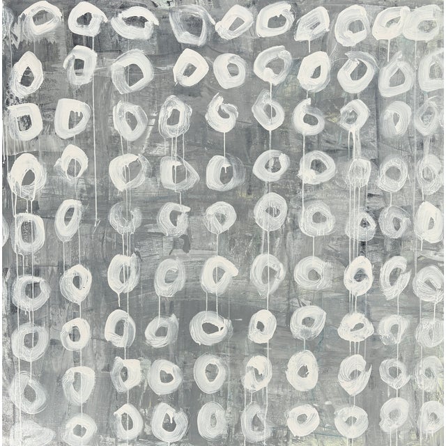 Paint Sarah Trundle, Large Scale Abstract Painting, "Around We Go' For Sale - Image 7 of 9