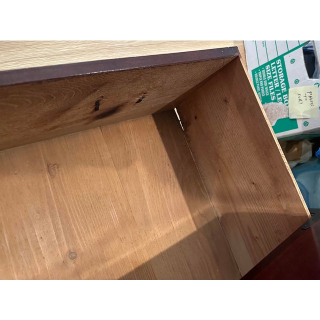 Antique Meji Period Three Section Japanese Isho Tansu Clothing Chest For Sale - Image 11 of 14