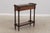 Theodore Alexander 2 Tier Leather Wrapped Console Table For Sale - Image 16 of 16