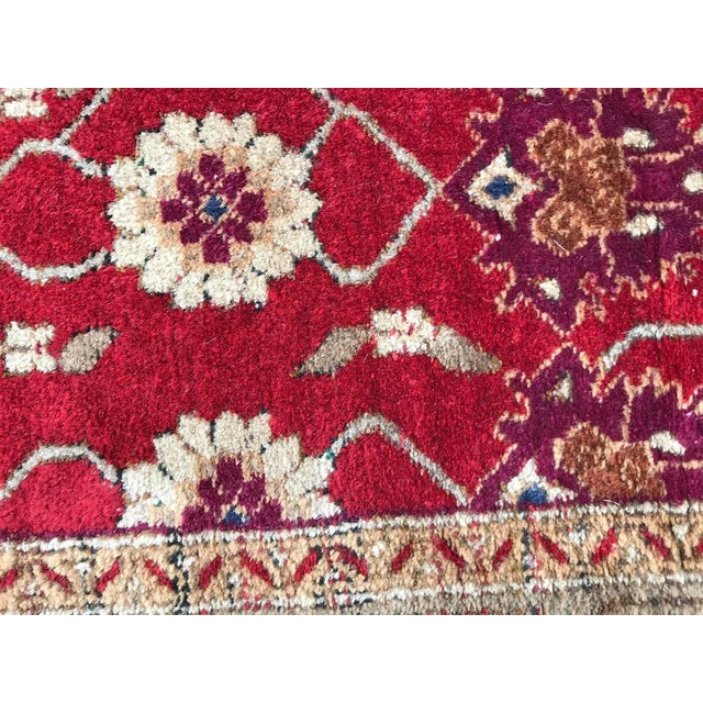 Vintage Karabagh Rug, 1980s For Sale - Image 10 of 17