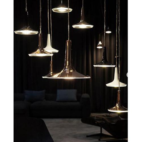 Kin 478 Pendant Lamp in Satin Gold by Francesco Rota for Oluce For Sale - Image 6 of 7