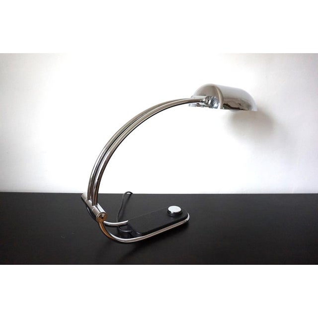 Vintage Chrome Table Lamp by Egon Hillebrand for Hillebrand Lighting, 1970s For Sale - Image 13 of 18