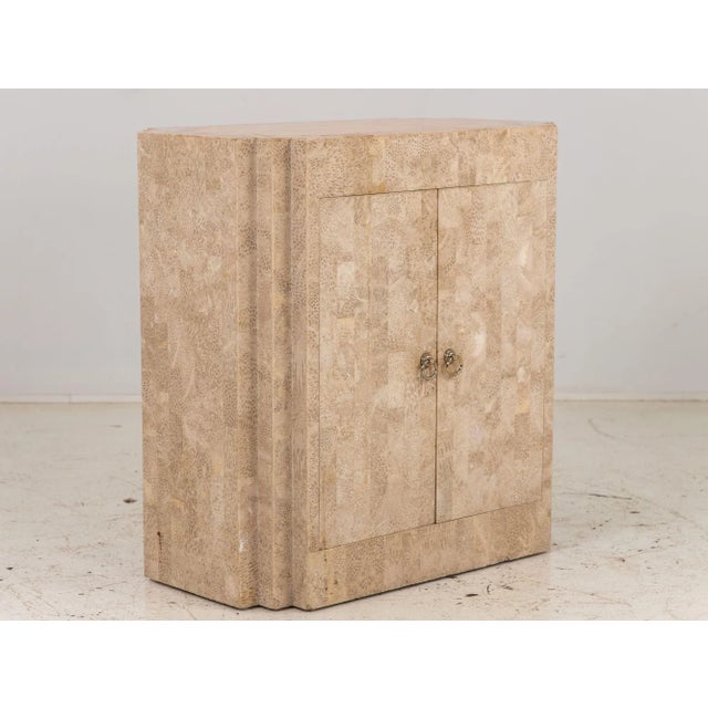 Tessalated Travertine Cabinet, Late 20th C For Sale In New York - Image 6 of 12