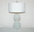 Swank Lighting Joe Cariati Glass Ball Lamps White For Sale - Image 4 of 8