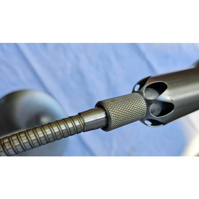 Metal Vintage Levenger Well Read Gooseneck Table Lamp With Dimmer For Sale - Image 7 of 9