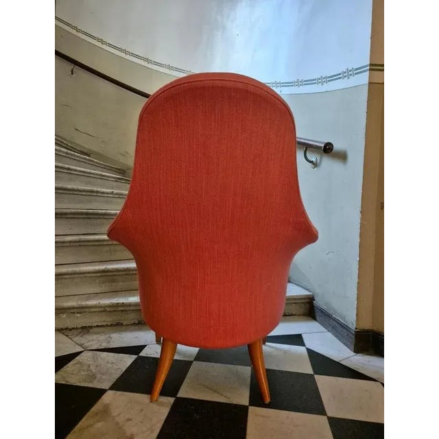 Scandinavian Modern Stor Adam Easy Chair by Kerstin Hörlin-Holmquist for Nordiska Kompaniet, 1950s For Sale - Image 13 of 18