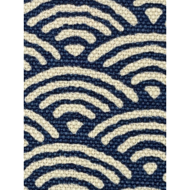 China Seas Quadrille Seto II New Navy Fabric 8180-09 10 1/2 Yards Pattern Number: 8180-09 Use: Fabric Width: 53.5"...