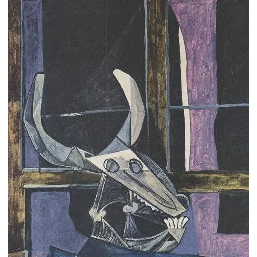 Impressionist Pablo Picasso Still Life With Ox Skull, 1990 For Sale - Image 3 of 4