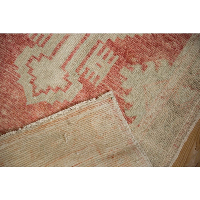 1960s Vintage Distressed Oushak Rug - 2'5" x 4'8" For Sale - Image 5 of 7