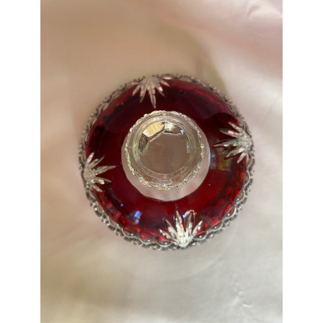Circa 1894 Early American Tarentum Glass Eapg Royal Crystal Ruby Stain