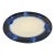 Late 18th Century Doulton Willow & Aster Flow Blue Ironstone Platter For Sale