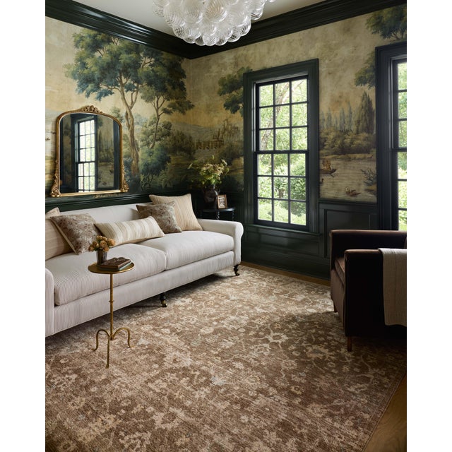 The Palma Collection by Chris Loves Julia x Loloi has timeless vintage beauty, an area rug with traditional motifs in...
