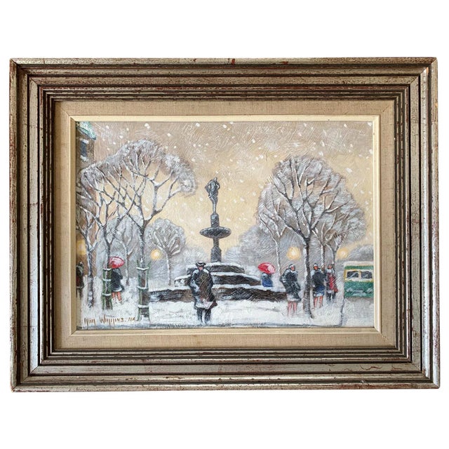 Impressionism Oil on Board Guy C. Wiggins For Sale - Image 10 of 10