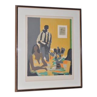 Marcel Mouly (French, 1918-2008) Vintage Lithograph Signed / Numbered C.1980s For Sale