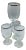 Platinum Rim Cocktail Glasses-Set of 4 For Sale