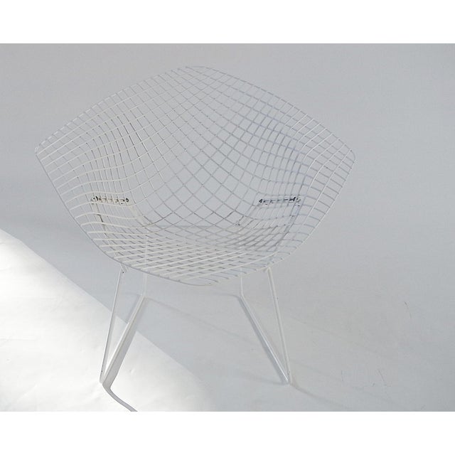 Gray Diamond Chair by Harry Bertoia for Knoll, 1970s For Sale - Image 8 of 18