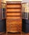 Circa 1790 George III period secretaire bookcase, English. Mahogany. Handsome proportions with unusual glazing to lift the...