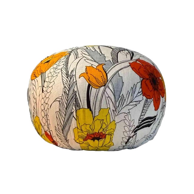 Vintage Bernhardt Seating - Custom Upholstered Poufs - A Pair For Sale In Providence - Image 6 of 9