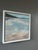 Contemporary 'Quiet Expanse' Original Abstract Coastal Landscape Acrylic Painting by British Artist Nicky Knill Jones, Framed For Sale - Image 4 of 11