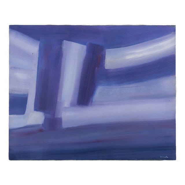 European School Artist, Abstract Composition, Oil Painting on Canvas For Sale