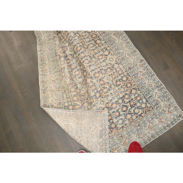 Long Antique Zabihi Collection Persian Malayer Runner - 3'3" x 26' For Sale - Image 9 of 11