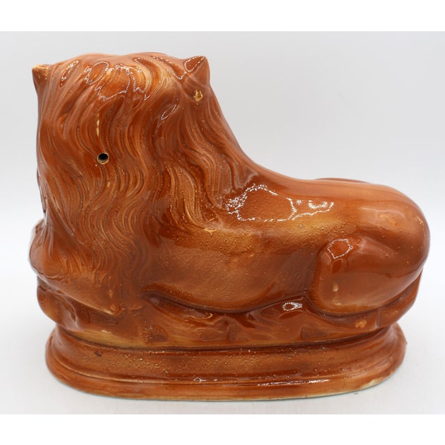 Figurative Last Quarter 19th Century Scottish Recumbent Lion Figure For Sale - Image 3 of 6