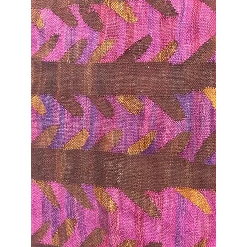 Scandinavian Handwoven Rug, 1960s For Sale - Image 12 of 18