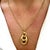 Gold Gucci Horsebit Marina 18k Yellow Gold Cable Chain Gucci Link Pendant Necklace For Sale - Image 8 of 8