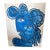 1970s Peter Keil Large Scale Cubist Blue Picasso Painting For Sale