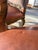 Wood A Pair of Custom Ralph Lauren Wingback Lounge Chairs Upholstered in Leather and Paisley For Sale - Image 7 of 18
