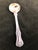 Rare Find! A fine quality Victorian Silver salt spoon by William Eaton, London 1841, Queens pattern, with gilt bowl....