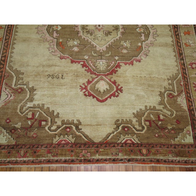 Late 20th Century Late 20th Century Traditional Turkish Kars Anatolian Room Size Rug For Sale - Image 5 of 6