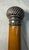 Antique 19th Century Monogrammed Sterling Silver Malacca Wood Walking Stick Cane For Sale In New York - Image 6 of 11