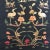 Black Vintage Asian Embroidered Silk Crane Textile For Sale - Image 8 of 10
