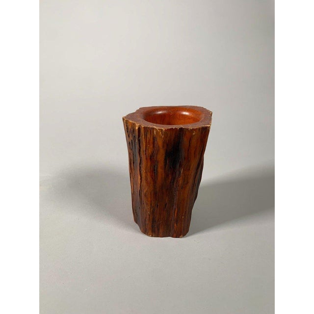 Bitong Brush Pot, China, 20th Century For Sale - Image 4 of 8