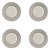 Aryan Bread & Butter Plate Set of 4 by Nina Magon For Sale